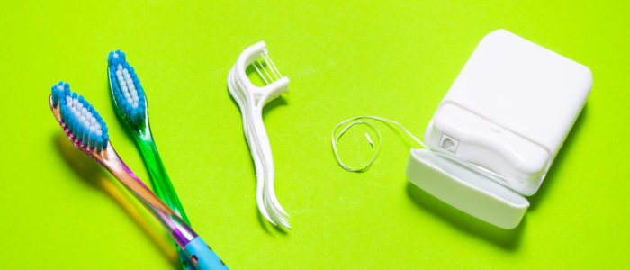 Toothbrushes, floss picks, and dental floss